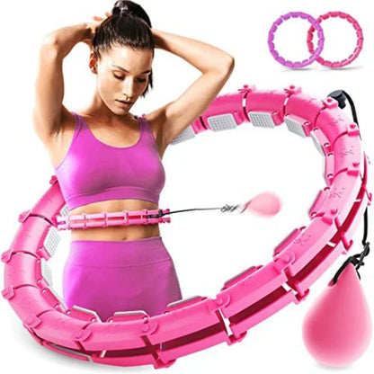 FitHoop Pro- Adjustable Hula Fitness Hoop for All