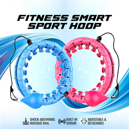 FitHoop Pro- Adjustable Hula Fitness Hoop for All